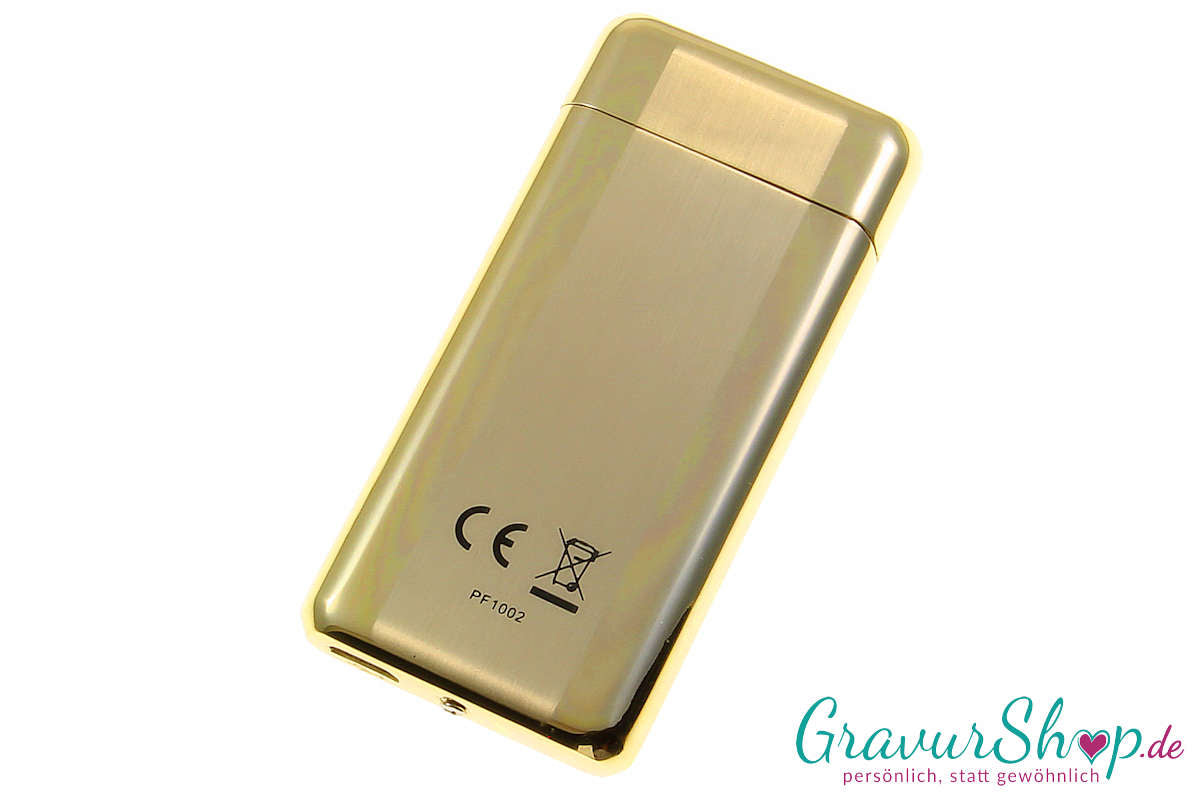 USB Lichtbogen Feuerzeug mit Lasergravur 07
