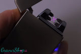 USB X Lichtbogen-Feuerzeug silber 