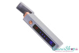 USB X Lichtbogen-Feuerzeug Silber geöffnet