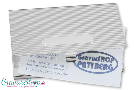 Visitenkartenetui 17 mit Gravur Bild 2