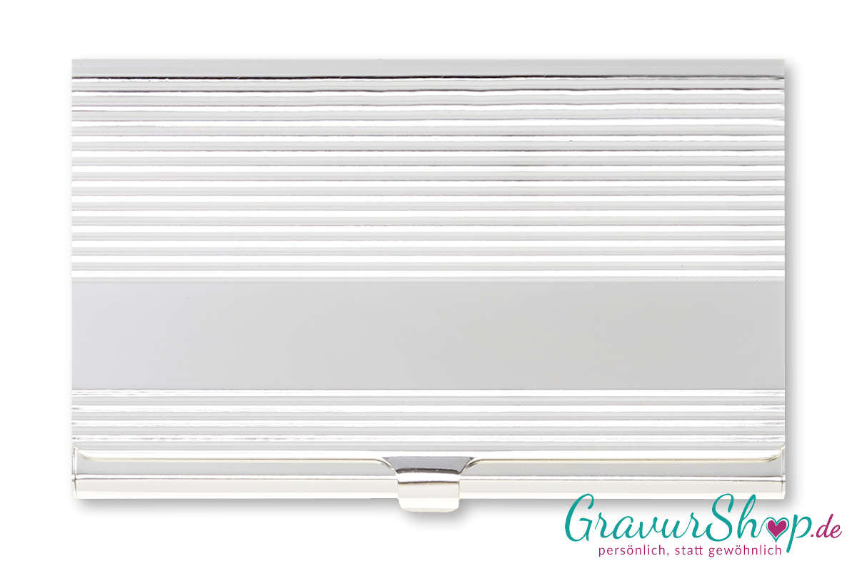 Visitenkarten Etui 1 mit Gravur