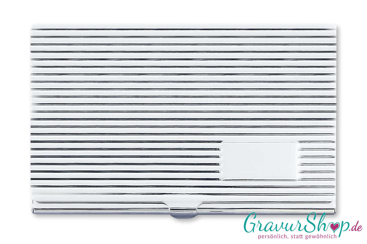 Visitenkartenetui 25 mit Gravur Bild 2