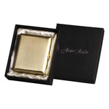 Personalisiertes Zigarettenetui 08 Messing gold mit Gravur Etui