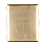 Personalisiertes Zigarettenetui 08 Messing gold 