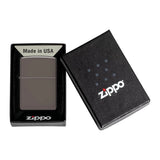Original Zippo® Black Ice | Feuerzeug mit Gravur | Personalisiertes Sturmfeuerzeug