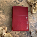 Zippo mit Gravur - Candy Apple Red