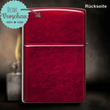Zippo mit Gravur - Candy Apple Red
