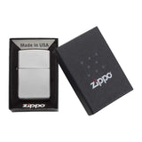 Original Zippo® Chrome High Polish | Feuerzeug mit Gravur | Personalisiertes Sturmfeuerzeug