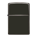 Zippo mit Fotogravur | Personalisiertes Sturmfeuerzeug mit deinem Bild | High Polish Black Ebony