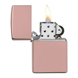Original Zippo® High Polish Roségold | Feuerzeug mit Gravur | Personalisiertes Sturmfeuerzeug