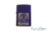 Zippo Mood Indigo Eagle Motiv mit Gravur