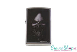Zippo chrom gebürstetes Design Druck mit persönlicher Gravur