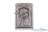 Zippo Chrome gebürstet SHI SHA mit Gravur