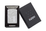 Zippo Venetian Chrome mit Gravur Bild 4