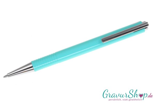 LAMY logo Kugelschreiber lagoon mit Gravur